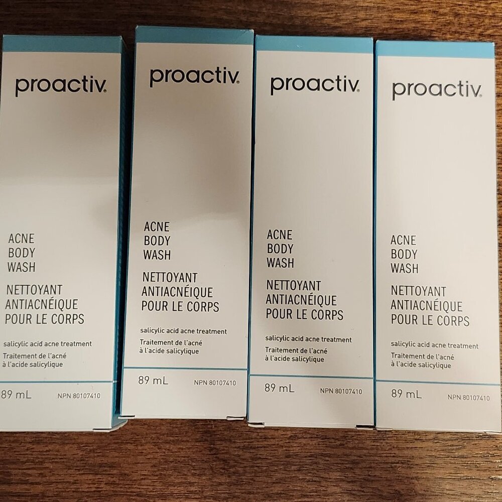 Proactiv Acne Body Wash LOT of 4 BNIP FEB 2026 Expiry